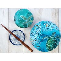 Greenie Food Cover Artist Range - Puddings & Pickles (Ocean)